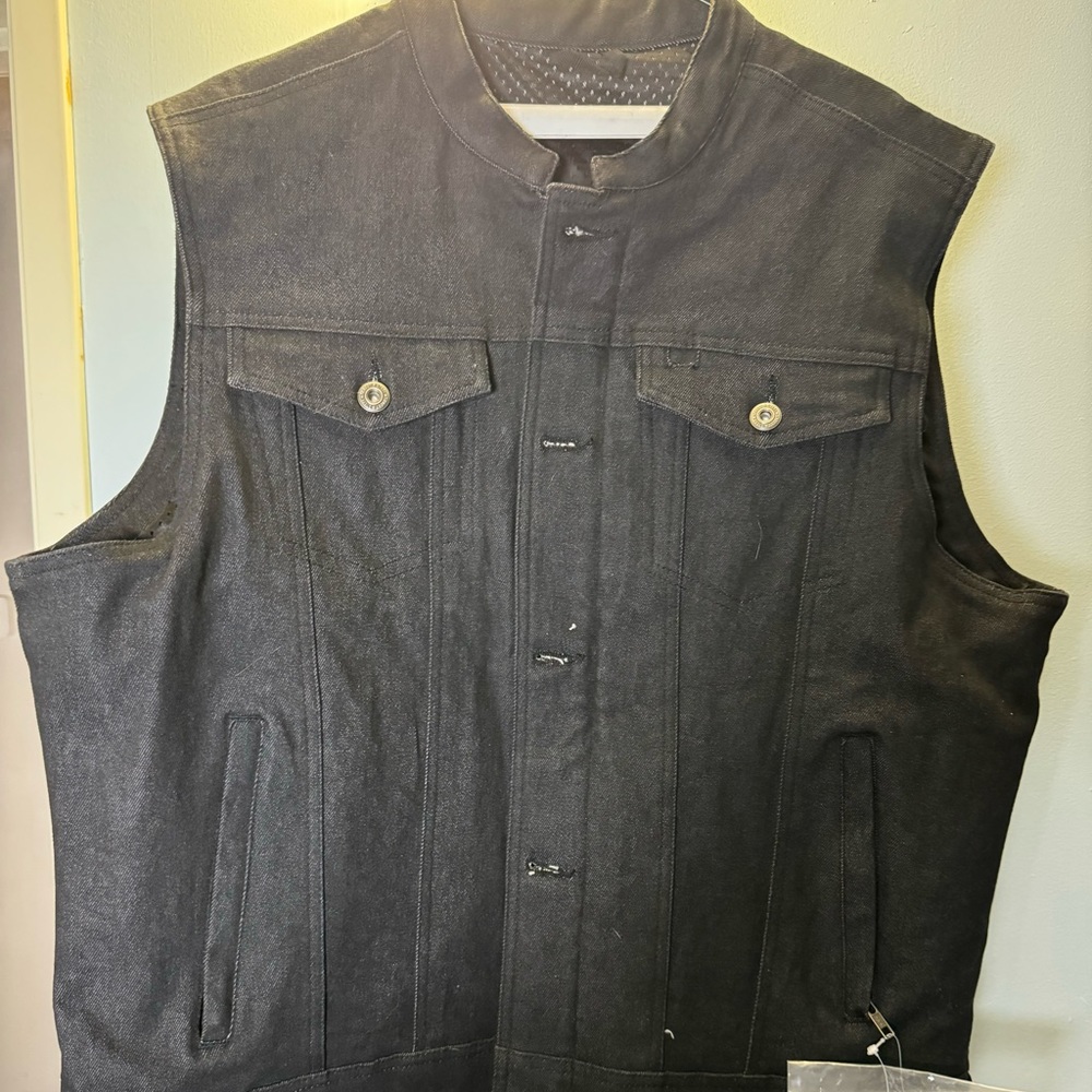 Street & Steel denum vest